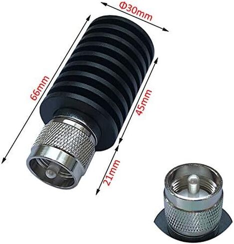 BECEN 100 وات PL259 حمل وهمي - طرفية 100 وات UHF DC إلى 1.0 جيجا هرتز 50 أوم أقل VSWR (100 وات) in Kuwait