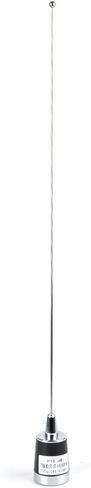 HYS UHF VHF 2 متر 70 سم 21 بوصة هوائي NMO مع حامل NMO بطول 4 أمتار (13.1 قدم) PL259 (UHF ذكر) كابل محوري RG58 وحامل قوس على شكل حرف L لجهاز الإرسال والاستقبال اللاسلكي المحمول في صندوق السيارة in Kuwait