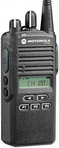CP185 VHF AAH03KEF8AA7AN Original Motorola 136-174 MHz Handheld Two-Way Radio Transceiver 5 Watts, 16 Channels Black - 2 Year Manufacturer Warranty in Saudi Arabia