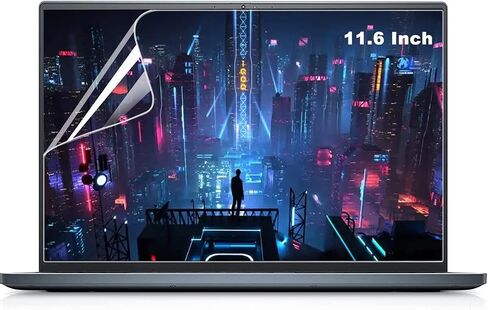 واقي شاشة UUONDO قطعتين لجهاز الكمبيوتر المحمول HP 11.6 بوصة/HP Chromebook 11 11a G5 G6 G7 G8 G9 EE 11a-na/HP Chromebook x360 11 MK G3 G9/HP Stream 11.6، طبقة شفافة عالية الدقة مضادة للخدش 5H in Saudi Arabia