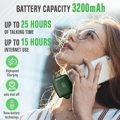 Universal Comet Portable Power Bank – 3200mah, 2.1A High-Speed Power Bank Fast Charging - Apple Lightning, Type C, Micro-USB Charges 3 Devices at a Time – Pre-Charged Portable Charger in Kuwait