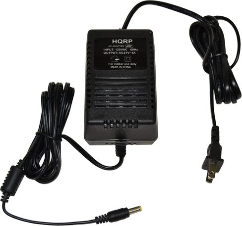 HQRP 21V AC Adapter Compatible with Back 2 Life Continuous Motion Massager BACK2LIFE BACK-2-LIFE MKA-482101000 HKA21-1000 B2L BLR-0601BKST BL2002 B2L BtoL BL Power Supply Cord Transformer, ETL Listed in Saudi Arabia