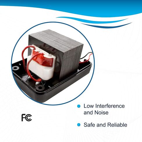 HQRP 21V AC Adapter Compatible with Back 2 Life Continuous Motion Massager BACK2LIFE BACK-2-LIFE MKA-482101000 HKA21-1000 B2L BLR-0601BKST BL2002 B2L BtoL BL Power Supply Cord Transformer, ETL Listed in Saudi Arabia