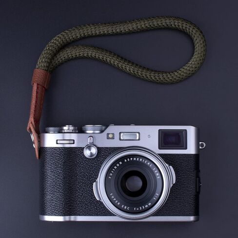حزام معصم اليد للكاميرا السوداء من VKO متوافق مع Fujifilm X-T30 X-T4 X-T3 X-T20 X-T2 X70 X-Pro2 X-E3 X30 XQ2 X100F A6100 A6600 A6400 A6000 A6300 A6500 RXIR II حزام أمان قابل للتعديل in Saudi Arabia