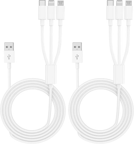 [3 عبوات] كابل شاحن Apple iPhone 12 11 بطول 10 أقدام، [معتمد من Apple MFi] سلك شحن Apple بطول 10 أقدام Lightning إلى كابل USB بطول 10 أقدام، سلك شحن سريع للهاتف iPhone 12 Pro Max/11/10/X/XR/8 in Kuwait
