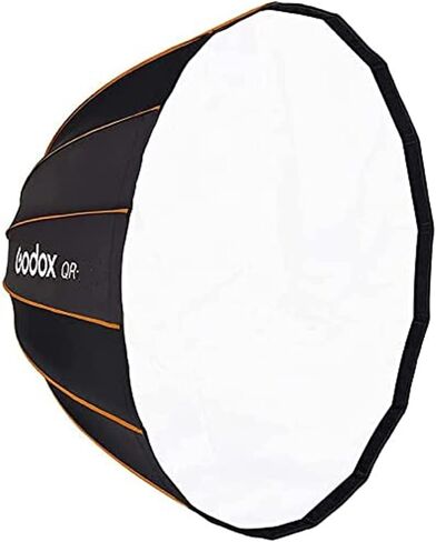 Godox QR-P70 27.5 Inch Parabolic Softbox Bowens Mount, Quick-Setup Quick-Folding, with Front & Inner Diffuser and Carrying Bag for Godox SL60W VL150 UL150 SL150II SZ150 and Other Bowen Mount Lights… in Saudi Arabia