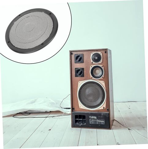 LIGHTAOTAO Grill Bass Accessories مكبرات صوت السيارة باس مكبر صوت 12 بوصة مضخم صوت مكبر صوت واقي غطاء مكبر صوت تلقائي غطاء مكبر صوت استبدال أجزاء غطاء لمكبر صوت السيارة in Kuwait