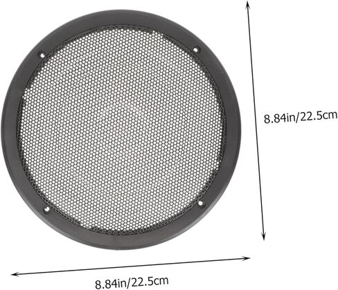 LIGHTAOTAO Grill Bass Accessories مكبرات صوت السيارة باس مكبر صوت 12 بوصة مضخم صوت مكبر صوت واقي غطاء مكبر صوت تلقائي غطاء مكبر صوت استبدال أجزاء غطاء لمكبر صوت السيارة in Kuwait