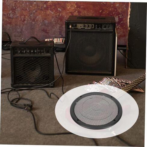 LIGHTAOTAO Grill Bass Accessories مكبرات صوت السيارة باس مكبر صوت 12 بوصة مضخم صوت مكبر صوت واقي غطاء مكبر صوت تلقائي غطاء مكبر صوت استبدال أجزاء غطاء لمكبر صوت السيارة in Kuwait