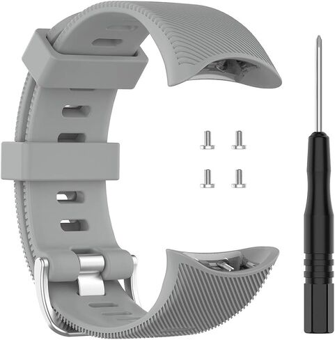 حزام لساعة Garmin Forerunner 45، حزام ساعة بديل من السيليكون الناعم لساعة Garmin Forerunner 45 (42 مم) / Forerunner 45S (39 مم) / ساعة ذكية للسباحة 2 (بدون متتبع) in Kuwait