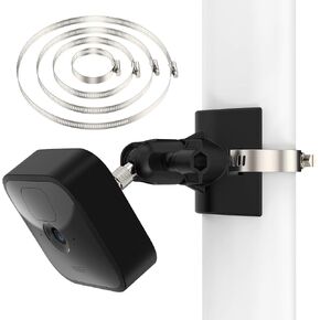 HOLACA 2 Pack Blink Camera Pole Mount Blink Outdoor Mount Compatible with Blink 2k+(2025 Model) Blink Outdoor 4/3 Blink XT2/XT1 Mini2/Mini, Applicable Pipe Diameter Size 1.18-7.87 inch (30mm-200mm) in Saudi Arabia