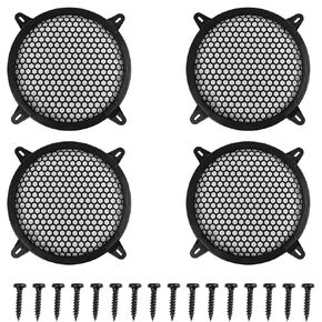 X AUTOHAUX 4pcs Grill Cover 8 Inch Mesh Protector Car Speaker Cover Woofer Subwoofer Grill in Saudi Arabia