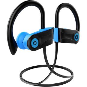 Boean Bluetooth Headphones, Wireless Headphones with AI Music Generation | 16 Hours Playtime Wireless Earbuds with Bluetooth 5.3 HD Stereo Sound, IPX7 Waterproof Running Headphones for Workout Sports in Saudi Arabia