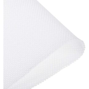 uxcell White Speaker Mesh Grill Stereo Fabric Dustproof 0.5x1.45M 20 x 57 Inch in Saudi Arabia