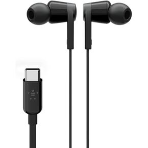 Belkin SoundForm Headphones - Wired In-Ear Earphones With Microphone - Wired Earbuds For iPad Mini, Galaxy & More With USB-C Connector (USB-C Headphones) (White) in Saudi Arabia