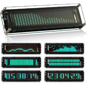 Nobsound AK2515 Pro Audio Spectrum Analyzer with VFD Display, MIC Input & Advanced AGC - Precise Sound Level Meter for Musicians and Audio Enthusiasts in Saudi Arabia