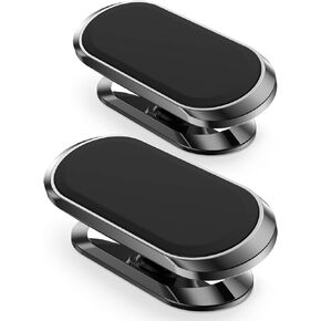 odbowuge [2 Pack Magnetic Phone Holder for Car[Upgrade Magnet] Phone Mount for Car,Car Phone Holder Mount 360 Adjustable, Dashboard Car Mount Fits Samsung iPhone etc All Smartphones