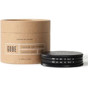 Gobe 37mm UV + Circular Polarizing (CPL) Lens Filter Kit (1Peak)
