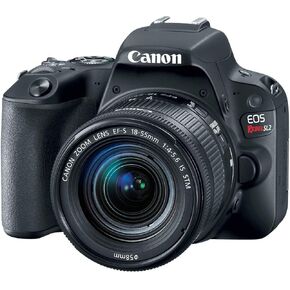 Canon EOS Rebel SL2 with 18-55mm Digital SLR Camera Kit 2249C002 (Renewed)