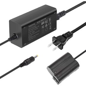 Tengdaxing EN-EL15 بطارية الدمية السلكية EH-5 EP-5B AC مجموعة محول الطاقة لنيكون D7100 D7200 D7500 D500 D600 D610 D750 D780 D800 D800E D810 D810A D850 D7000 Z5 Z6 Z6II Z7 Z7II 1V1 كاميرات in Kuwait