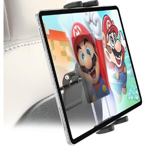 Aozcu حامل الكمبيوتر اللوحي بالمقعد الخلفي لـ Tesla، طراز 360 درجة قابل للتعديل 3/Y مسند رأس iPad للأطفال، نموذج Y حامل هاتف المقعد الخلفي لجهاز iPad Pro Air Mini، Galaxy Tab، Fire hd، Switch، iPhone، جهاز 4-12.9 بوصة in Kuwait