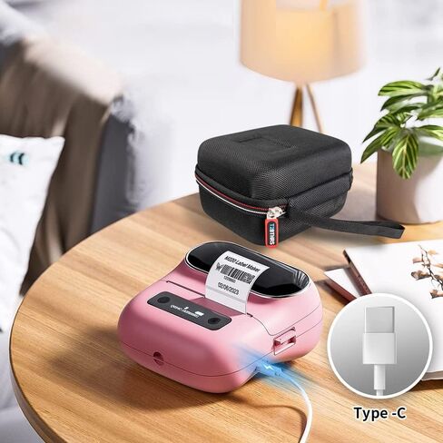 حقيبة تخزين واقية من مادة EVA صلبة T2BTHRS لصانع الملصقات Phomemo M220 in Kuwait