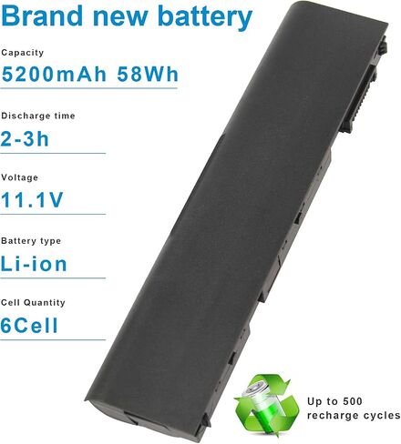 Futurebatt بطارية كمبيوتر محمول لديل خط العرض E5420 E5430 E5530 E6420 E6430 E6520 E6530 انسبايرون 4420 5420 5425 7420 7520 4720 5720 M421R M521R N4420 N4720 N5420 N5720 N7420 Vostro 34 603560 دفتر in Saudi Arabia