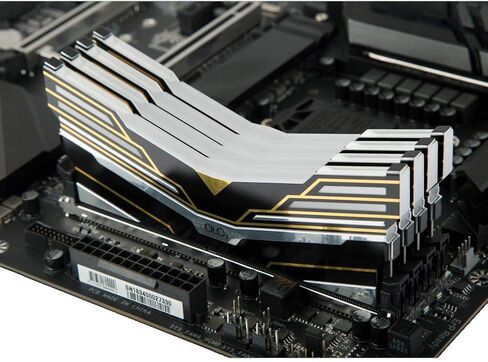 OLOy DDR4 RAM 32GB (2x16GB) Warhawk Aura Sync RGB 3000 MHz CL16 1.35V 288-Pin Desktop Gaming UDIMM (MD4U163016BEDA) in Kuwait