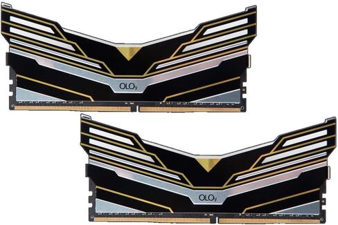 OLOy DDR4 RAM 32GB (2x16GB) Warhawk Aura Sync RGB 3000 MHz CL16 1.35V 288-Pin Desktop Gaming UDIMM (MD4U163016BEDA) in Kuwait