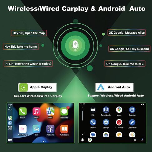 ستيريو راديو السيارة Android 12.0 لسيارة Toyota RAV4 2006 2007 2008 2009 2010 2011 2012، ثماني النواة وحدة المعالجة المركزية اللاسلكية تشغيل السيارة Android Auto GPS Navigation Car Stereo Bluetooth 5.0 SWC Mirror Link FM AM WiFi 2+32GB in Kuwait