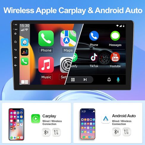 ستيريو سيارة Android 11 لسوبارو ليجاسي Outback 2003-2009،9 بوصة تعمل باللمس سوبارو ليجاسي راديو السيارة مع Apple Carplay اللاسلكي Android Auto WiFi GPS Navigation Bluetooth FM/RDS SWC+AHD الكاميرا الخلفية in Kuwait
