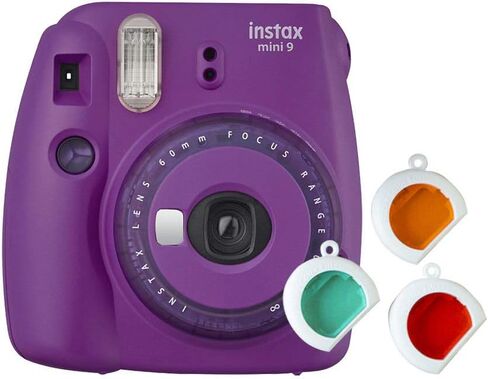 instax Mini 9 Clear Camera, Purple in Saudi Arabia