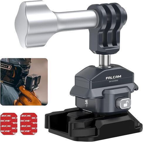 ULANZI Falcam F22 Quick Release Kit for Action Camera and DJI OSMO - Aluminum Action Camera Mounting Adapter Convert to F22 QR System with 1/4" Thread for Tripods, Selfie Sticks, Vlogging Accessories in Kuwait