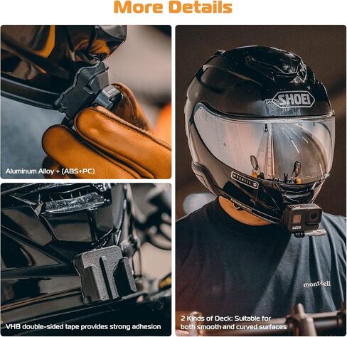 ULANZI Falcam F22 Quick Release Kit for Action Camera and DJI OSMO - Aluminum Action Camera Mounting Adapter Convert to F22 QR System with 1/4" Thread for Tripods, Selfie Sticks, Vlogging Accessories in Kuwait