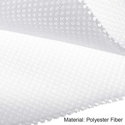 uxcell White Speaker Mesh Grill Stereo Fabric Dustproof 0.5x1.45M 20 x 57 inch in Saudi Arabia