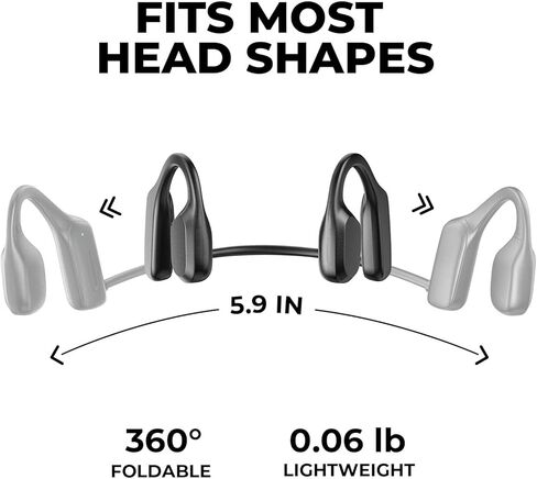 سماعات رأس توصيل عظمي، سماعات سباحة مدمجة بذاكرة 16 جيجابايت، سماعات رأس رياضية MP3 مقاومة للماء، سماعات أذن بلوتوث مدمجة بميكروفون لإلغاء الضوضاء، سماعات رأس خفيفة للغاية لممارسة السباحة والجري in Kuwait