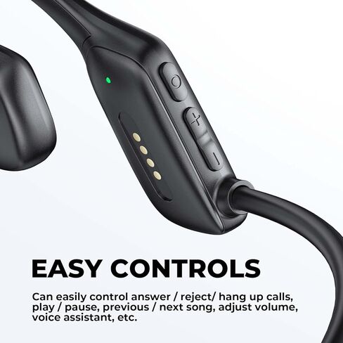 سماعات رأس توصيل عظمي، سماعات سباحة مدمجة بذاكرة 16 جيجابايت، سماعات رأس رياضية MP3 مقاومة للماء، سماعات أذن بلوتوث مدمجة بميكروفون لإلغاء الضوضاء، سماعات رأس خفيفة للغاية لممارسة السباحة والجري in Kuwait