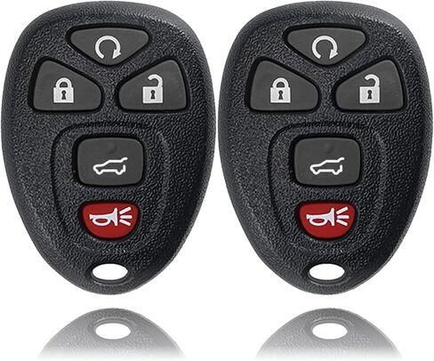 Car Key Fob Key Compatible with Chevrolet Chevy Traverse丨Suburban丨Tahoe丨GMC Acadia丨Yukon丨Buick Cadillac Keyless Entry Remote Clicker 5 Button with FCC OUC60270 OUC60221 15913415 in Kuwait
