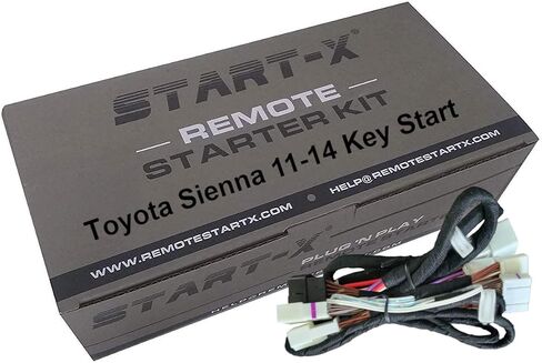 Start-X Remote Starter for Toyota Sienna 2011-2014 Key Start || 3X Lock to Remote Start || 2011 2012 2013 2014 in Saudi Arabia