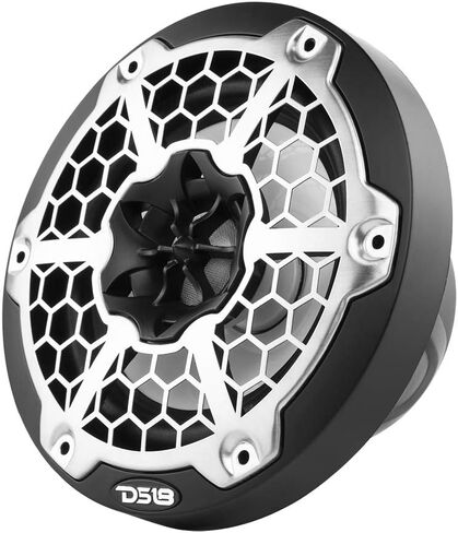 DS18 Hydro NXL-8M/WH - زوج مكبرات صوت محورية شبكية عالية الجودة - مكبر صوت للسيارة ثنائي الاتجاه مع مصابيح RGB مدمجة - نظام صوت للسيارة 375 وات - مكبرات صوت مقاومة للماء - 8 بوصات، أبيض in Saudi Arabia