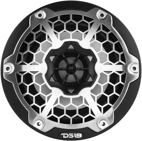 DS18 Hydro NXL-8M/WH - زوج مكبرات صوت محورية شبكية عالية الجودة - مكبر صوت للسيارة ثنائي الاتجاه مع مصابيح RGB مدمجة - نظام صوت للسيارة 375 وات - مكبرات صوت مقاومة للماء - 8 بوصات، أبيض in Saudi Arabia