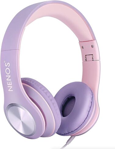 Kids Headphones Volume Limited Over Ear Headphones for Kids Headphones for Children Boys Girls Toddler Ideal for Tablet, Smartphone, Laptop Headset for School, Travel in Kuwait