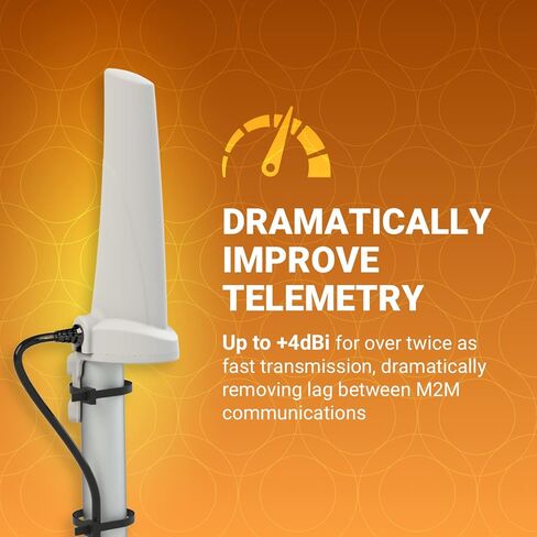 Poynting OMNI-280 هوائي سطح المكتب الخلوي واسع النطاق متعدد الاتجاهات | سيسو | 4G إل تي إي | واي فاي 2.4 جيجا هرتز | 698-3800 ميجاهيرتز | الفرقة 71 (كابل 1 متر) in Kuwait