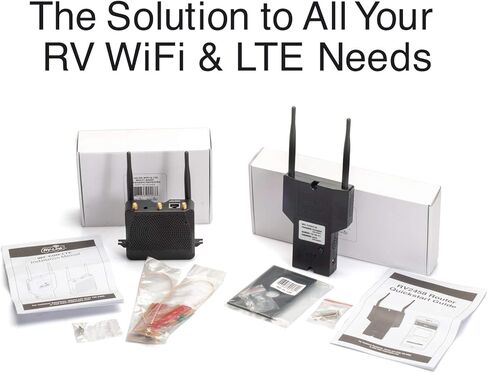مجموعة ترقية Magnadyne WF-CON-LTE من أجل LTE وواي فاي موسع للمركبات الترفيهية (فقط لمجموعة إعداد MAGNADYNE LTE/واي فاي) in Kuwait