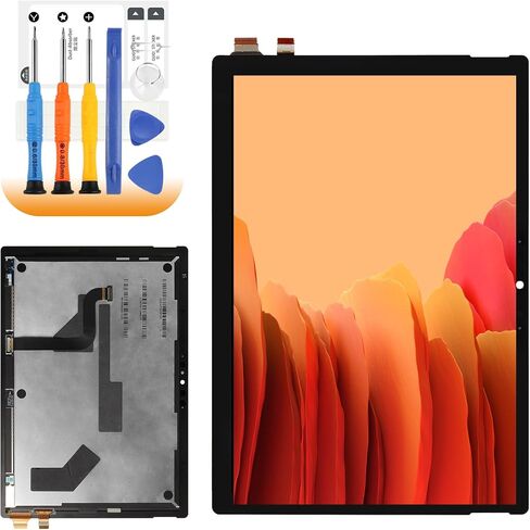 استبدال شاشة AGCUT لجهاز Microsoft Surface Pro 7 1866 LCD 2019 C02XR7Y9JG5H 12.3 بوصة 2736x1824 شاشة LED تعمل باللمس محول الأرقام LP123WQ1 LP123WQ2 جزء إصلاح التجميع in Saudi Arabia