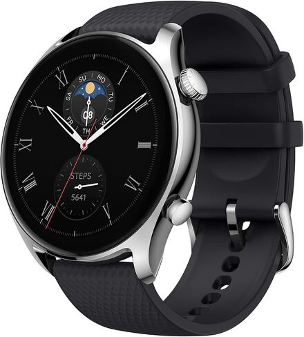 ساعة ذكية Amazfit GTR 4 ذات إصدار محدود للرجال والنساء، شحن لاسلكي، عمر بطارية 14 يومًا، Alexa مدمج، نظام تحديد المواقع ثنائي النطاق وملاحة الطريق، الرد على المكالمات وإجراء المكالمات (متجددة) in Saudi Arabia