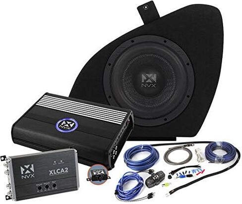 NVX PBK-TSLAS-VCW104 2012-2022 Tesla Model S Complete Powered 750W RMS Subwoofer Kit in Saudi Arabia