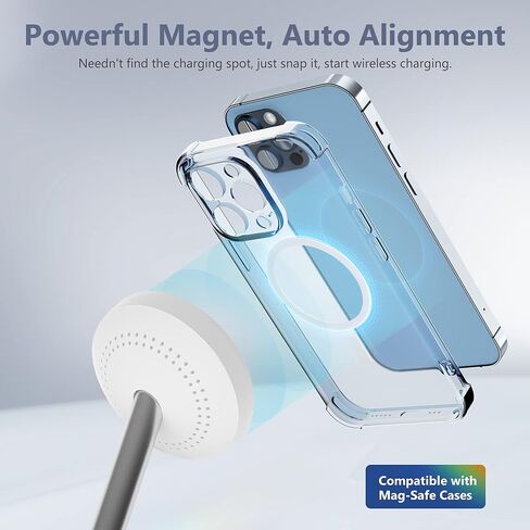 محطة شحن لاسلكية مغناطيسية لأجهزة Apple، حامل شاحن لاسلكي سريع 2 في 1 قابل للطي مع محول QC3.0، لهاتف iPhone 14 13 12 Pro Max Mini Plus، AirPods Pro/3/2، شاحن سفر Mag-Safe in Kuwait