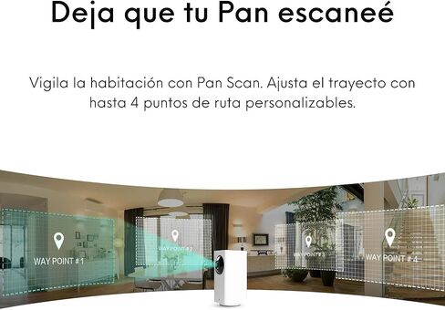 كاميرا Wyze Cam Pan 1080p Pan/Tilt/Zoom كاميرا منزلية ذكية داخلية مع بطاقة MicroSD سعة 32 جيجابايت من Wyze الفئة 10 in Kuwait