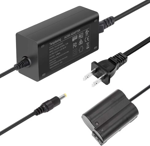 Tengdaxing EN-EL15 بطارية الدمية السلكية EH-5 EP-5B AC مجموعة محول الطاقة لنيكون D7100 D7200 D7500 D500 D600 D610 D750 D780 D800 D800E D810 D810A D850 D7000 Z5 Z6 Z6II Z7 Z7II 1V1 كاميرات in Kuwait